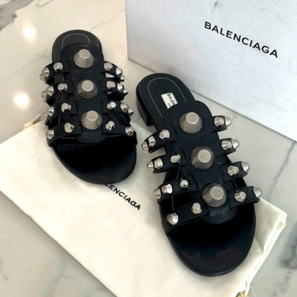 Studded Gladiator Sandals